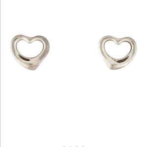 Tiffany & Co Elsa Perretti Open Heart Earrings